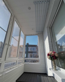 Остекление  и отделка балкона фото